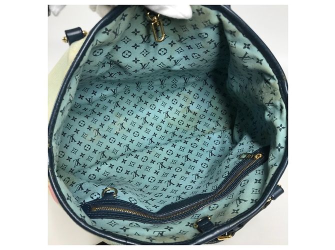Borsa Ior Cabas PM Escar Louis Vuitton M93769 Blu - vista 11