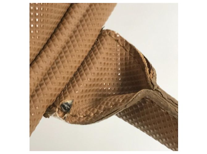 Borsa da viaggio Marco Polo di Bottega Veneta Beige Arancione - vista 12