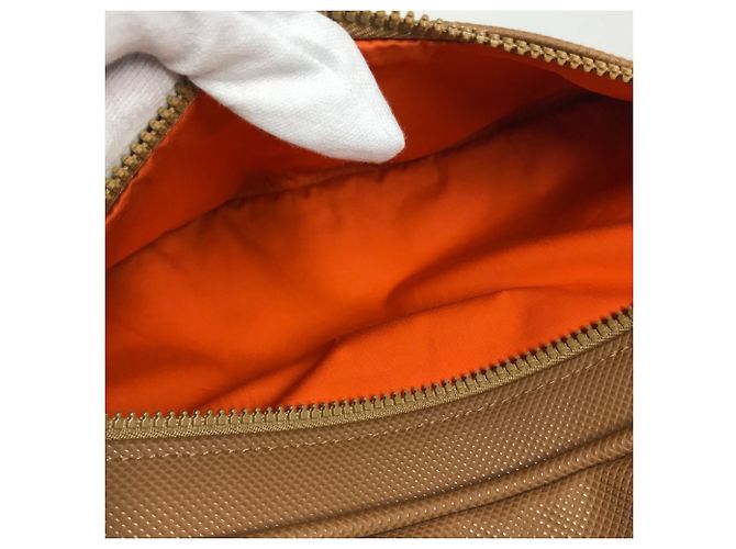 Borsa da viaggio Marco Polo di Bottega Veneta Beige Arancione - vista 15