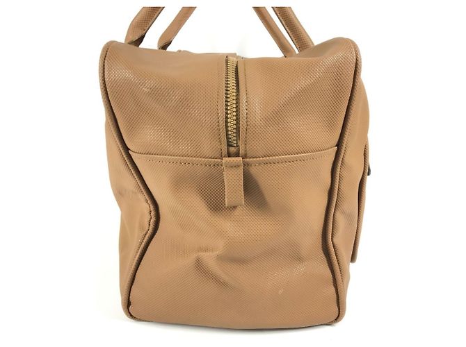 Borsa da viaggio Marco Polo di Bottega Veneta Beige Arancione - vista 3
