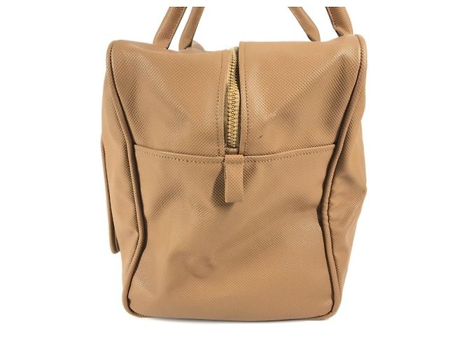 Borsa da viaggio Marco Polo di Bottega Veneta Beige Arancione - vista 4