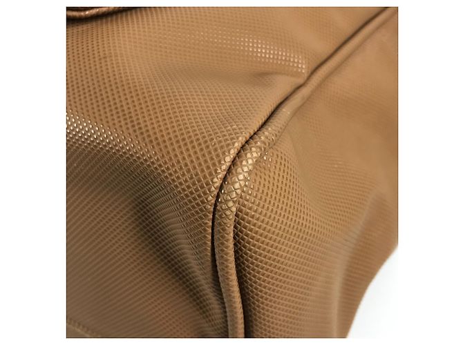 Borsa da viaggio Marco Polo di Bottega Veneta Beige Arancione - vista 7