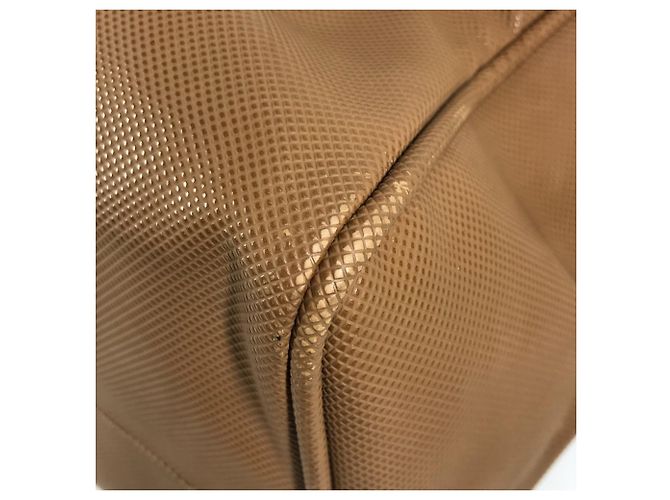 Borsa da viaggio Marco Polo di Bottega Veneta Beige Arancione - vista 9