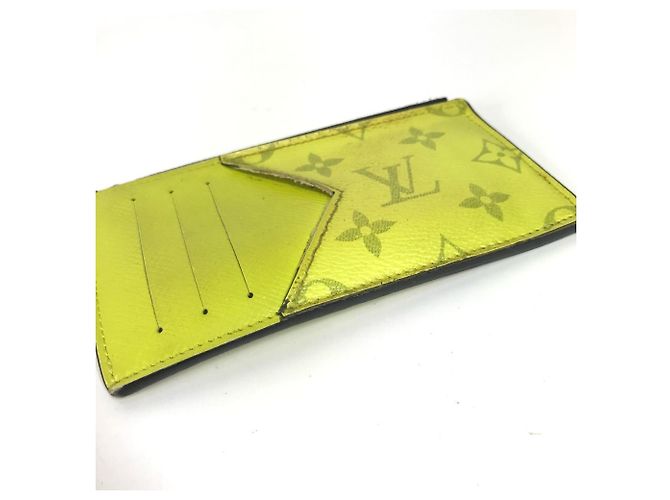 Monedero Taigarama de Louis Vuitton Amarillo - vista 6