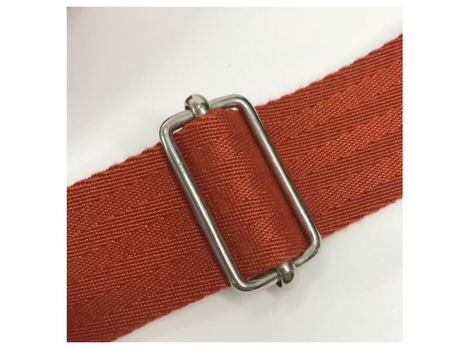 Hermès Borsa a tracolla Hermes Acapulco Basas MM Arancione - vista 10