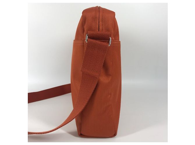 Hermès Borsa a tracolla Hermes Acapulco Basas MM Arancione - vista 11