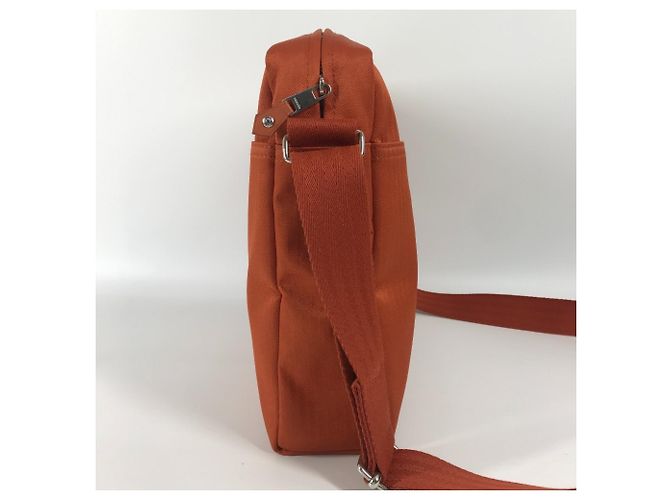 Hermès Borsa a tracolla Hermes Acapulco Basas MM Arancione - vista 12