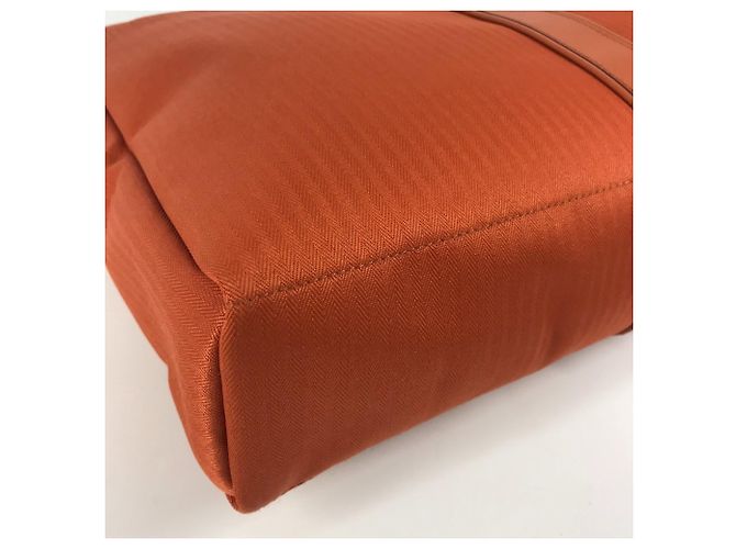 Hermès Borsa a tracolla Hermes Acapulco Basas MM Arancione - vista 14