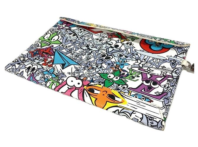 Borsa busta Trio Comic Monogram Louis Vuitton Multicolore - vista 10