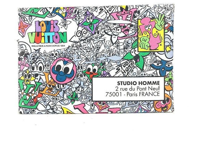 Borsa busta Trio Comic Monogram Louis Vuitton Multicolore - vista 2
