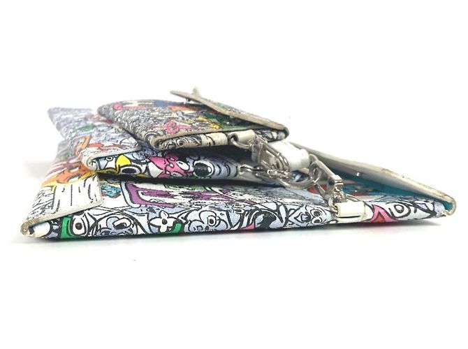 Borsa busta Trio Comic Monogram Louis Vuitton Multicolore - vista 3