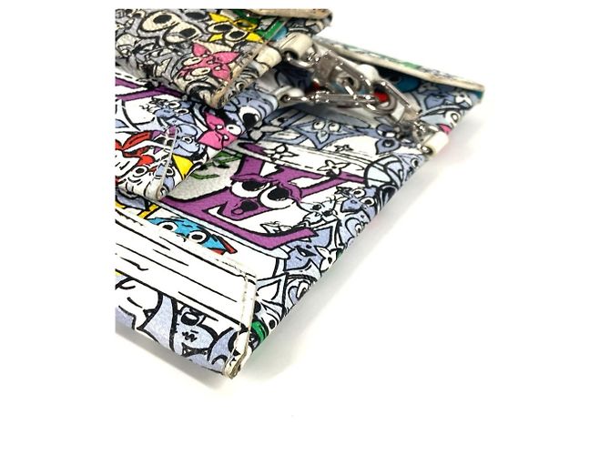Borsa busta Trio Comic Monogram Louis Vuitton Multicolore - vista 6