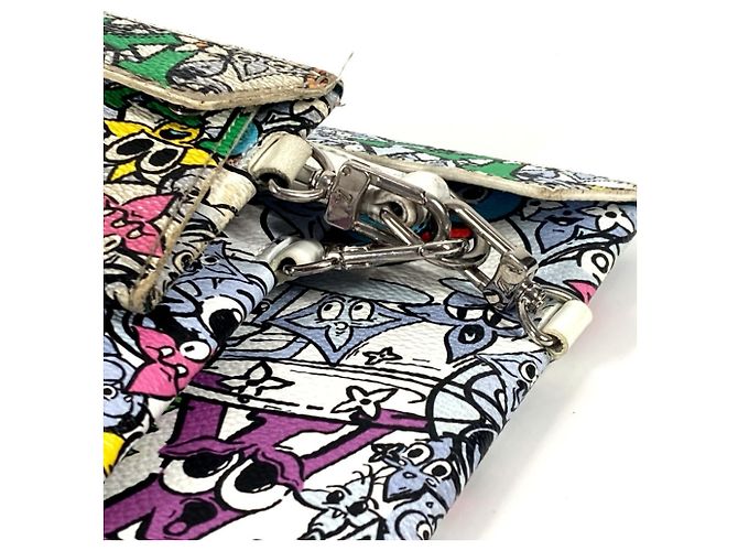 Borsa busta Trio Comic Monogram Louis Vuitton Multicolore - vista 7