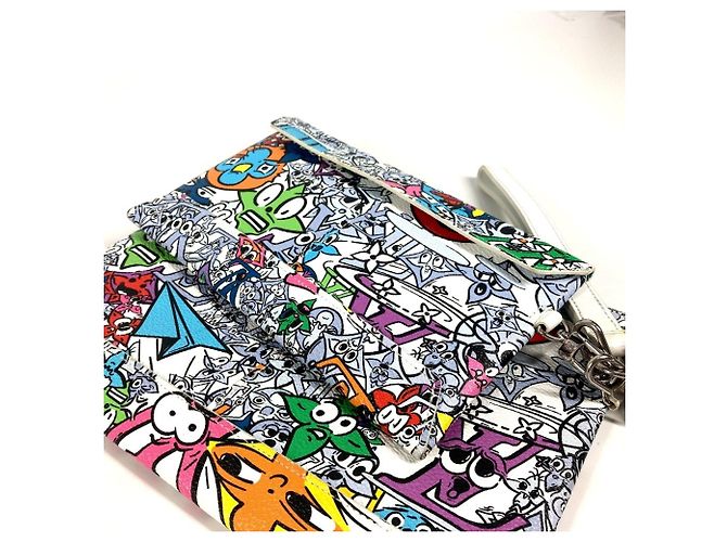Borsa busta Trio Comic Monogram Louis Vuitton Multicolore - vista 9