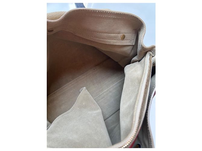 Muse II Borsa a mano Yves Saint Laurent Muse 2 in pelle Rossa Beige Blu Navy Rosso - vista 10