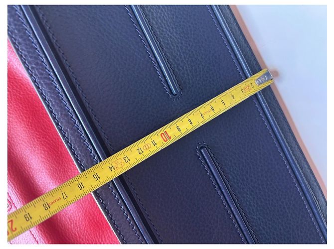 Muse II Borsa a mano Yves Saint Laurent Muse 2 in pelle Rossa Beige Blu Navy Rosso - vista 14