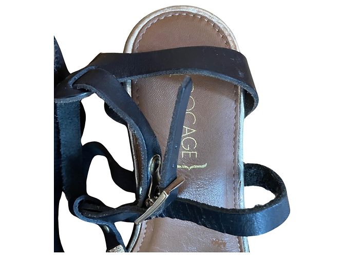 Autre Marque Sandali con tacco Bocage Nero - vista 3