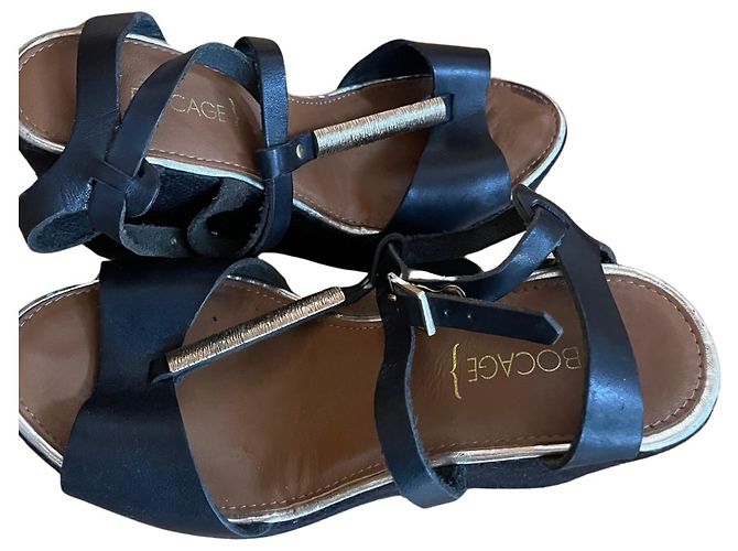 Autre Marque Sandali con tacco Bocage Nero - vista 5