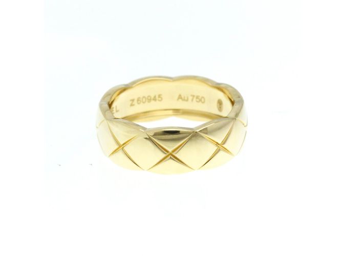 Anello Chanel Coco Crush in oro giallo 18K D'oro - vista 4