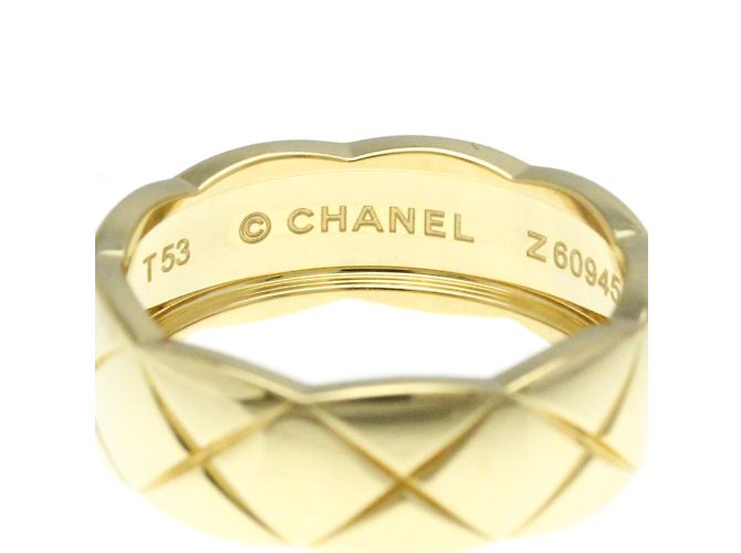 Anello Chanel Coco Crush in oro giallo 18K D'oro - vista 5