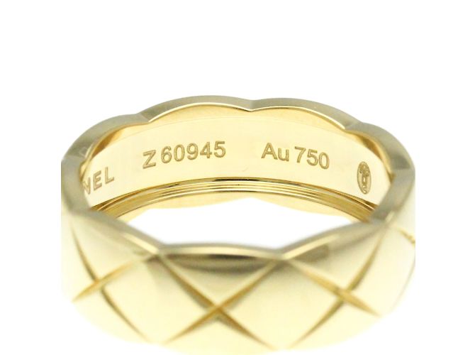 Anello Chanel Coco Crush in oro giallo 18K D'oro - vista 8
