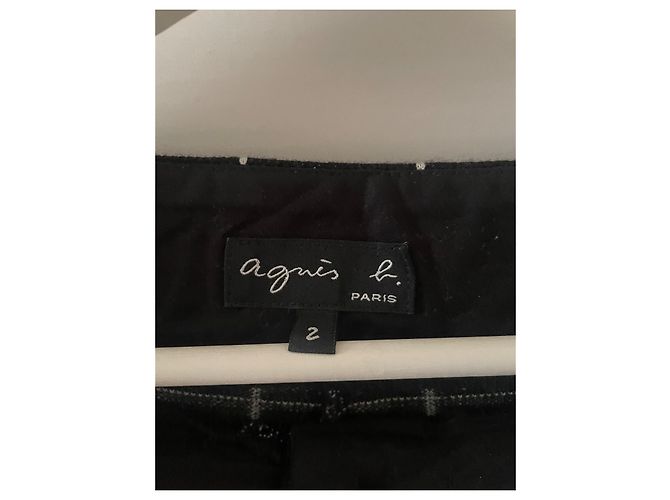 Agnès b. Short mi long Agnes B Nero - vista 4