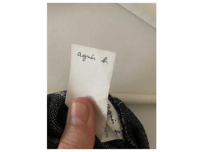 Agnès b. Short mi long Agnes B Nero - vista 5