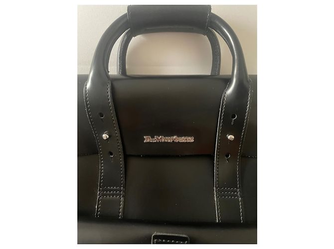 Zaino Dr. Martens in pelle nera Nero - vista 3