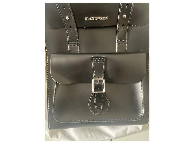 Zaino Dr. Martens in pelle nera Nero - vista 4