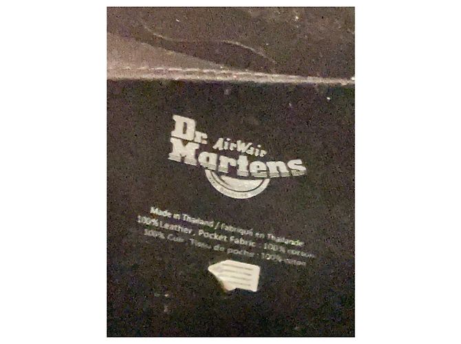 Zaino Dr. Martens in pelle nera Nero - vista 5
