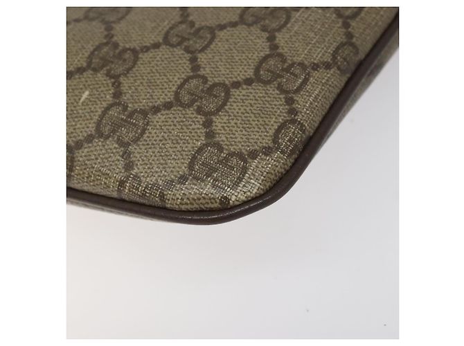 Borsa a spalla GUCCI GG Supreme Web Sherry Line PVC Beige 904 02 047 Auth hk2601 - vista 15