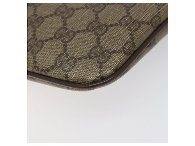 Borsa a spalla GUCCI GG Supreme Web Sherry Line PVC Beige 904 02 047 Auth hk2601 - vista 17