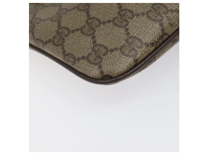 Borsa a spalla GUCCI GG Supreme Web Sherry Line PVC Beige 904 02 047 Auth hk2601 - vista 18