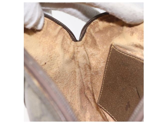 Borsa a spalla GUCCI GG Supreme Web Sherry Line PVC Beige 904 02 047 Auth hk2601 - vista 23