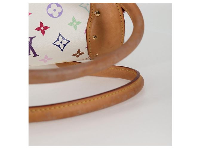 LOUIS VUITTON Handtasche Beverly GM Monogramm Multicolor Weiß M40201 Auth BA2117V - Ansicht 15