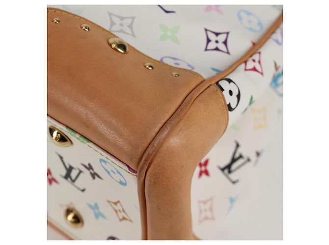 LOUIS VUITTON Handtasche Beverly GM Monogramm Multicolor Weiß M40201 Auth BA2117V - Ansicht 19