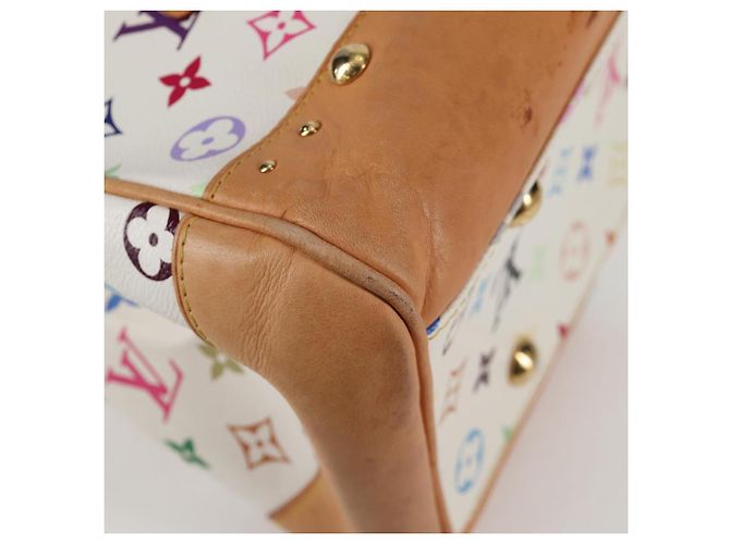 LOUIS VUITTON Handtasche Beverly GM Monogramm Multicolor Weiß M40201 Auth BA2117V - Ansicht 20