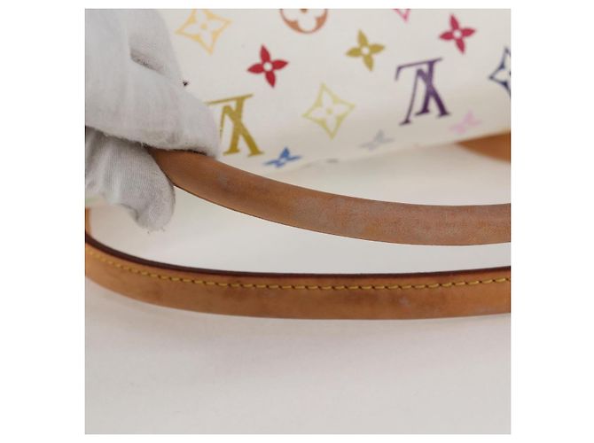 LOUIS VUITTON Handtasche Beverly GM Monogramm Multicolor Weiß M40201 Auth BA2117V - Ansicht 8