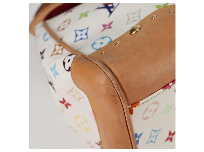 LOUIS VUITTON Handtasche Beverly GM Monogramm Multicolor Weiß M40201 Auth BA2117V - Ansicht 9