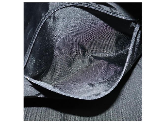 Autre Marque Borsa a mano Burberrys Black label in tela 2way nera Auth ti3104 Nero - vista 12