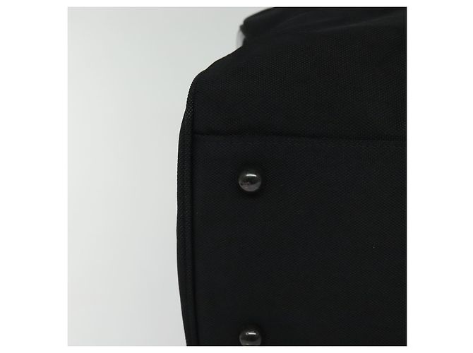 Autre Marque Borsa a mano Burberrys Black label in tela 2way nera Auth ti3104 Nero - vista 9