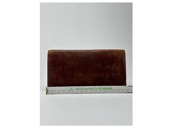 Vintage Coach Leder-ID-Halter braun - Ansicht 10