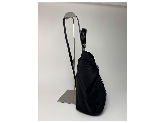 Borsa Anton vintage Loewe Madrid nera grigia Nero - vista 6