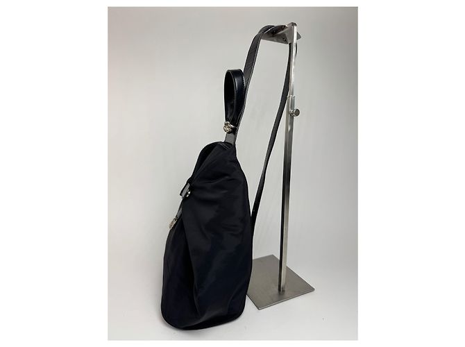 Borsa Anton vintage Loewe Madrid nera grigia Nero - vista 8