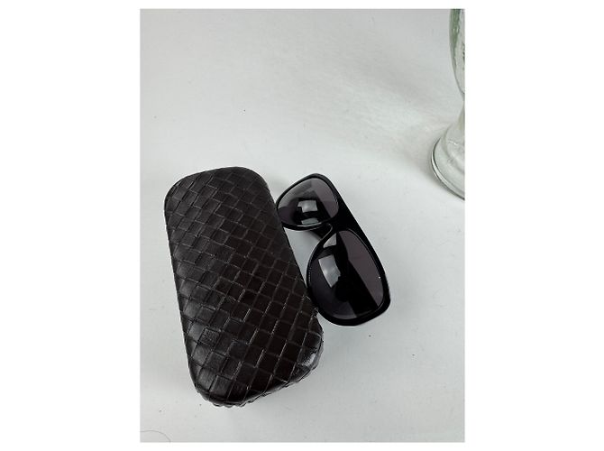 Occhiali da sole vintage Bottega Veneta neri Nero - vista 13