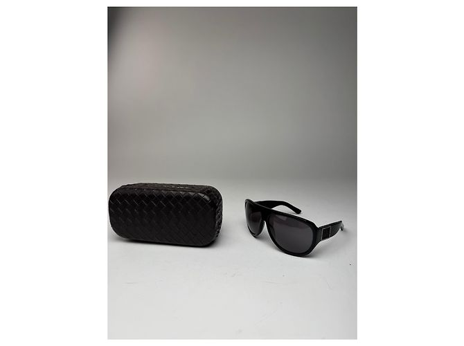 Occhiali da sole vintage Bottega Veneta neri Nero - vista 7