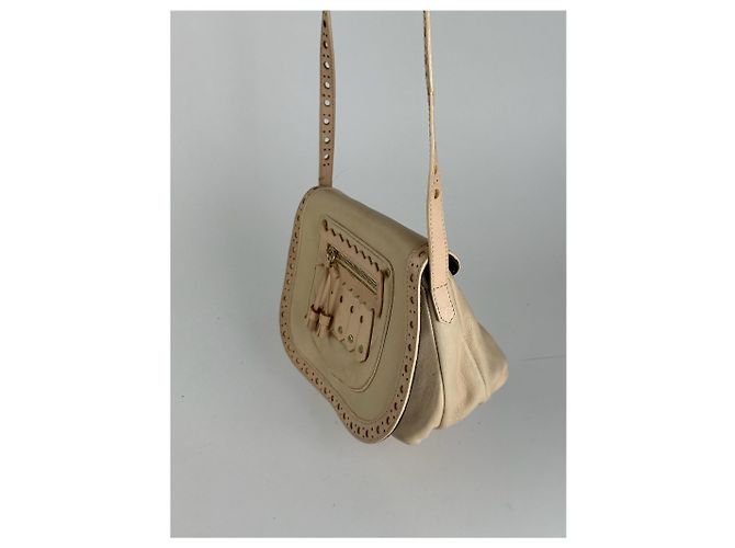 Chloé Vintage Chloe Leder Tasche beige - Ansicht 10