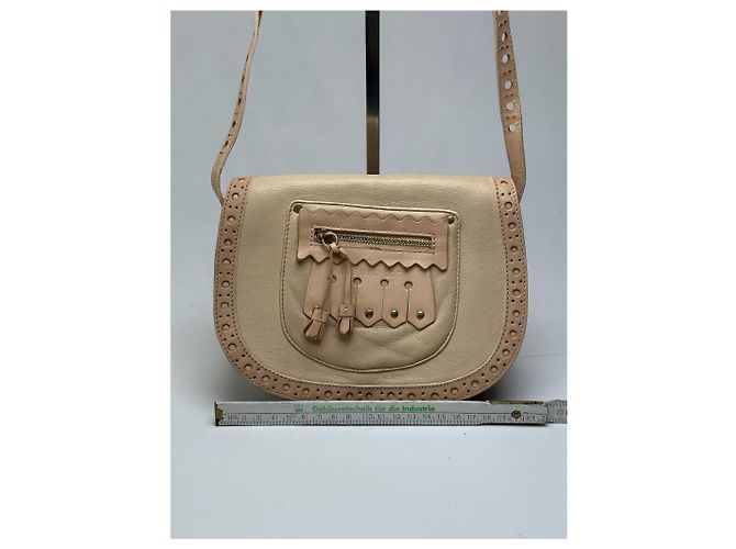 Chloé Vintage Chloe Leder Tasche beige - Ansicht 13