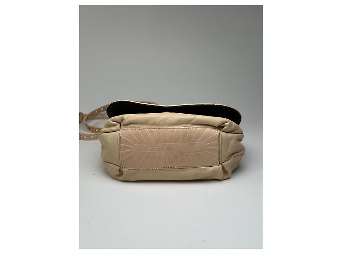 Chloé Vintage Chloe Leder Tasche beige - Ansicht 14
