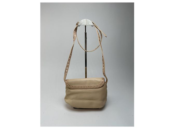 Chloé Vintage Chloe Leder Tasche beige - Ansicht 2